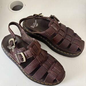Dr. Martens Brown Sandals